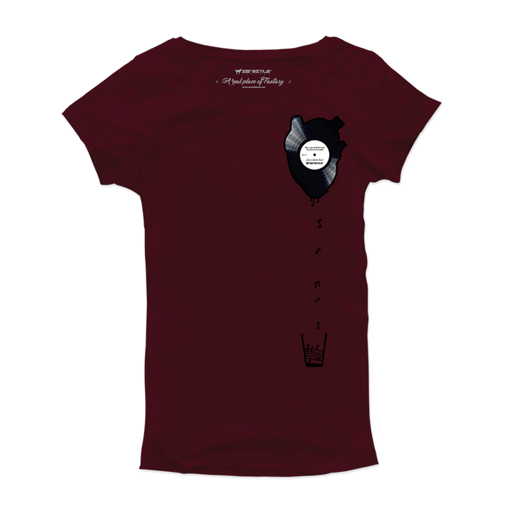 T Shirt donna - VinilHeart - Hearts