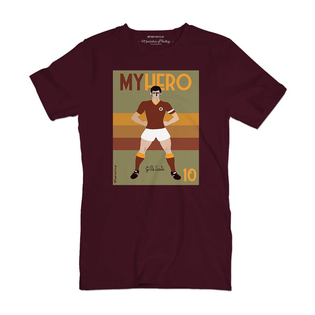 T Shirt uomo De Sisti Vintage 60 65 74 79 My Hero