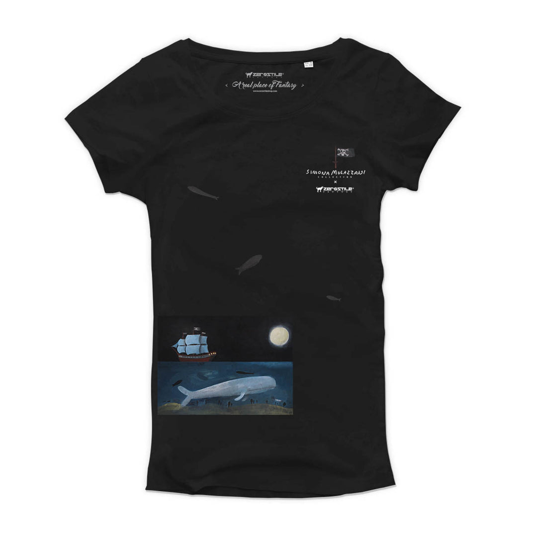 T Shirt donna - Veliero - Simona Mulazzani