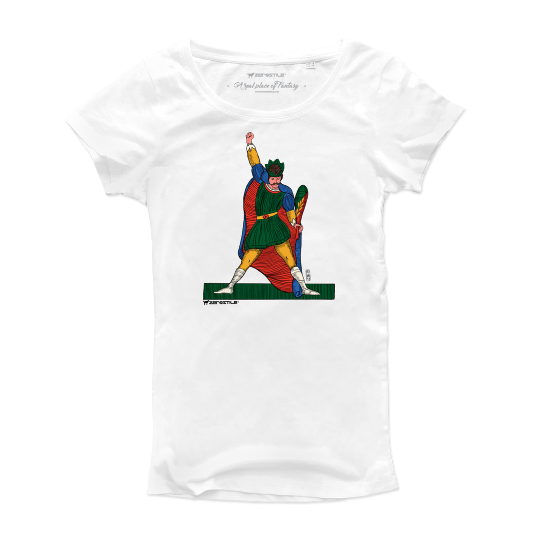 T Shirt donna - Queen di Bastoni - Il Gioco del Rock