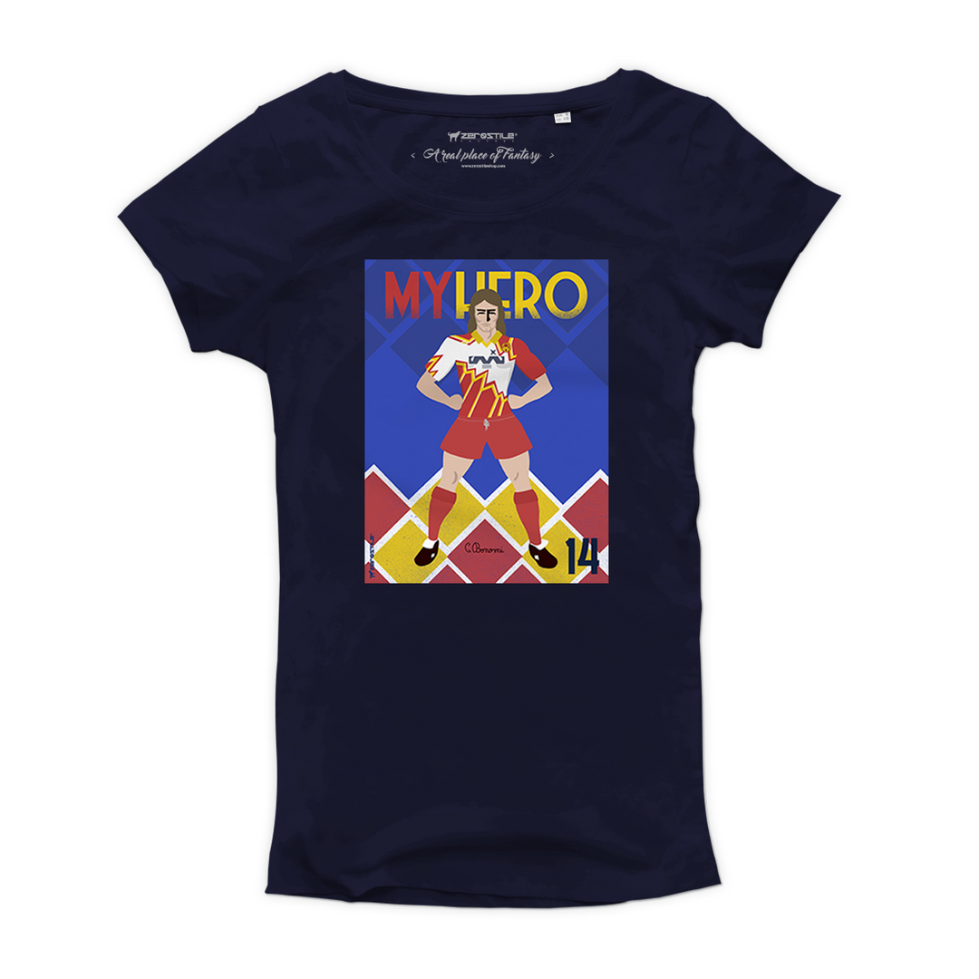 T Shirt donna - Bonomi Vintage - My Hero