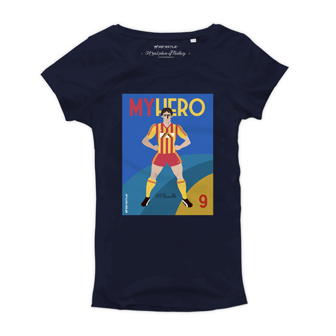 T Shirt donna - Pedro Pablo Pasculli Vintage - My Hero