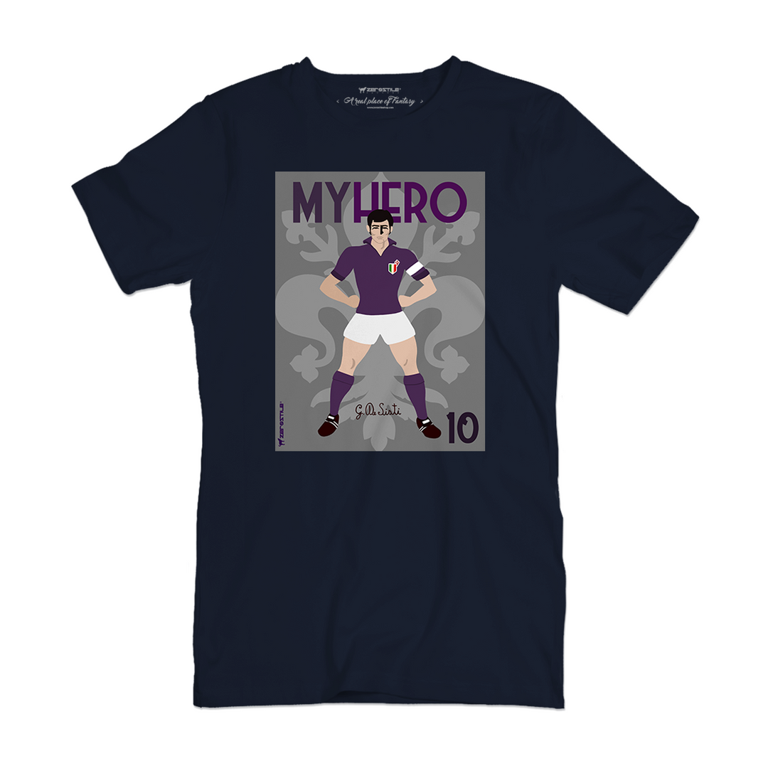 T Shirt uomo - De Sisti Vintage 65-74 - My Hero