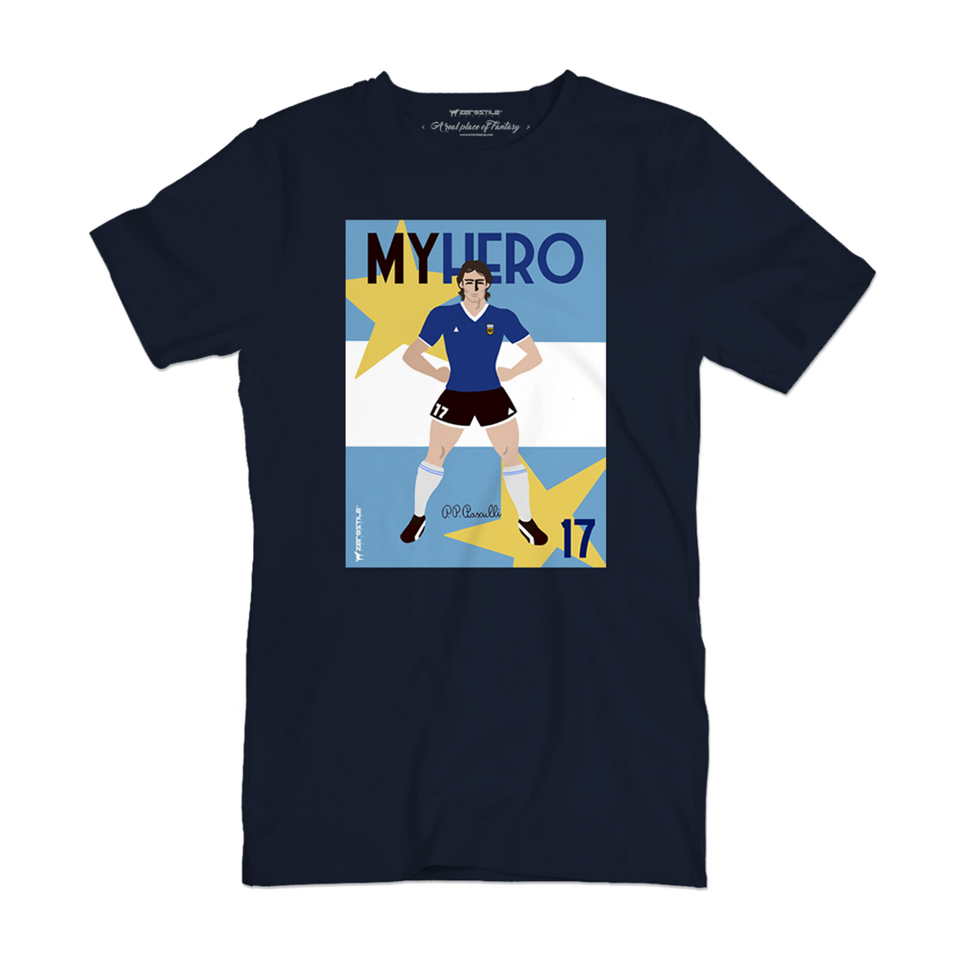 T Shirt uomo - Pedro Pablo Pasculli Nazionale Vintage - My Hero