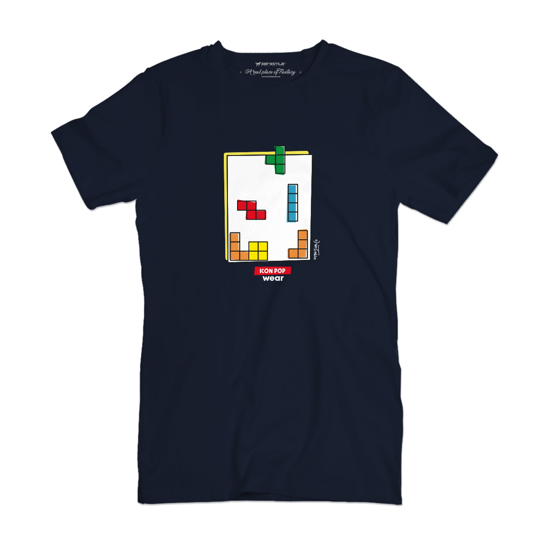 T Shirt uomo - Tetris - Oggetti Iconici