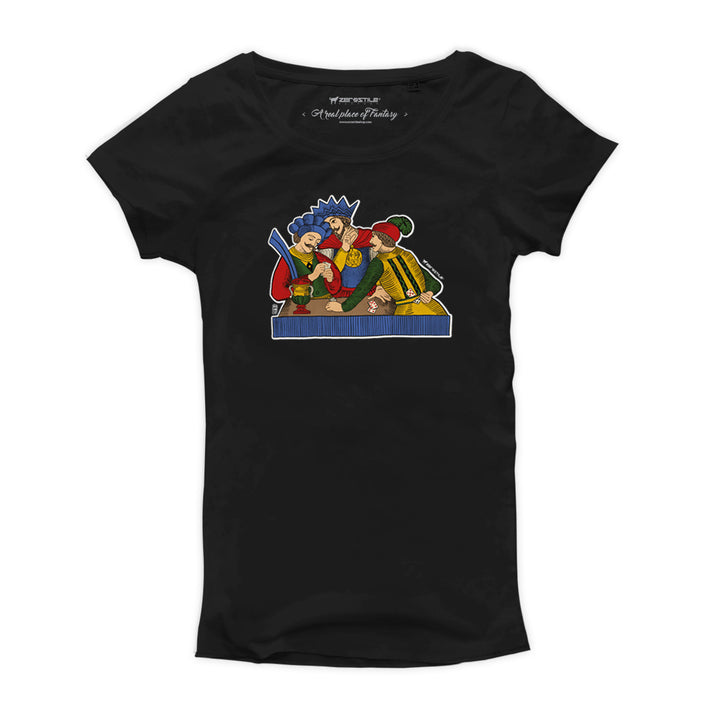 T Shirt donna - L'Azzardo - Il Gioco dell'Arte