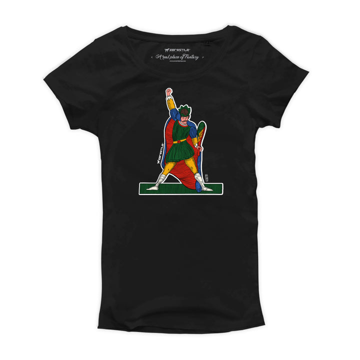 T Shirt donna - Queen di Bastoni - Il Gioco del Rock