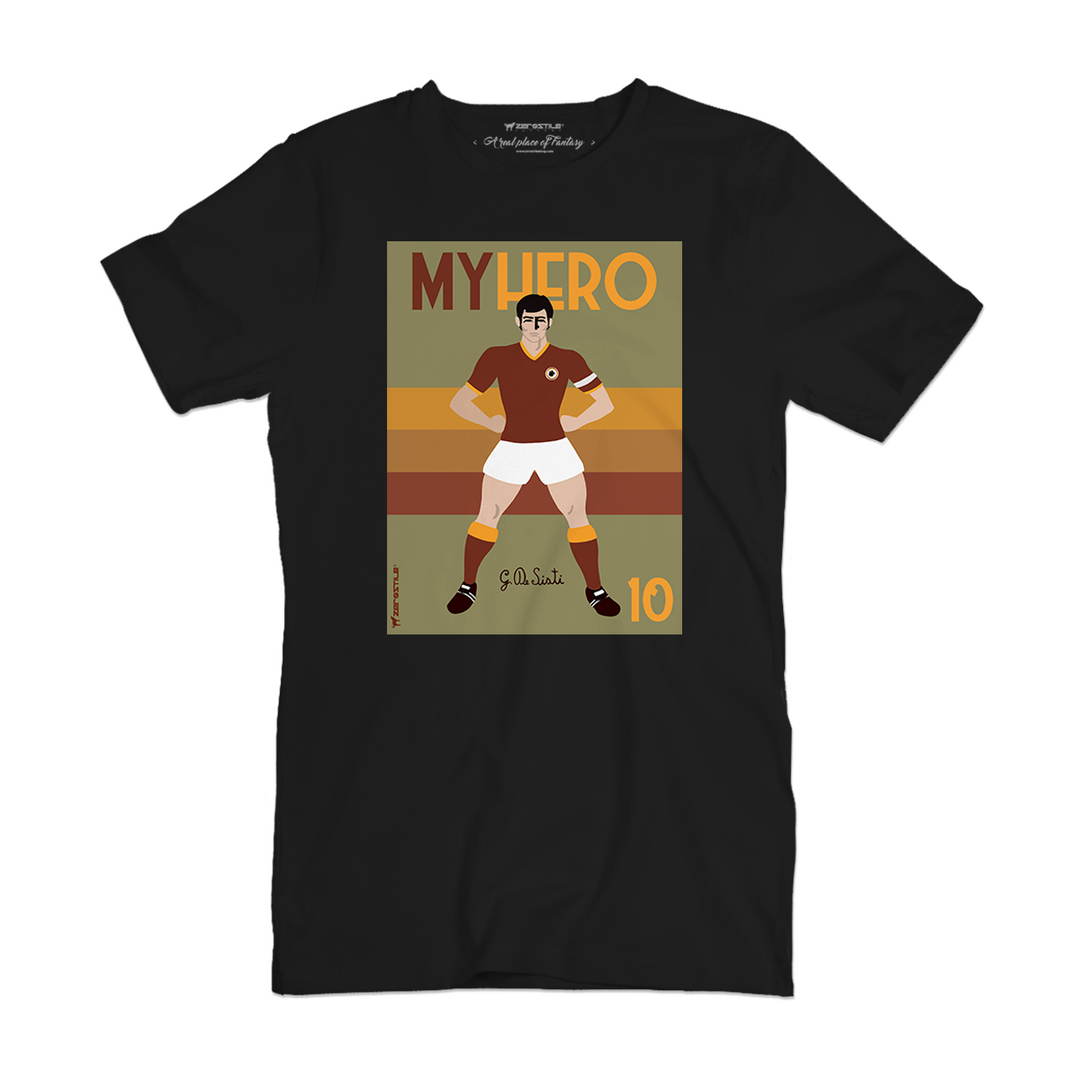 T Shirt uomo - De Sisti Vintage 60-65 / 74-79 - My Hero