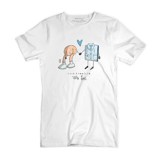 T Shirt uomo - Culo & Camicia - With Love