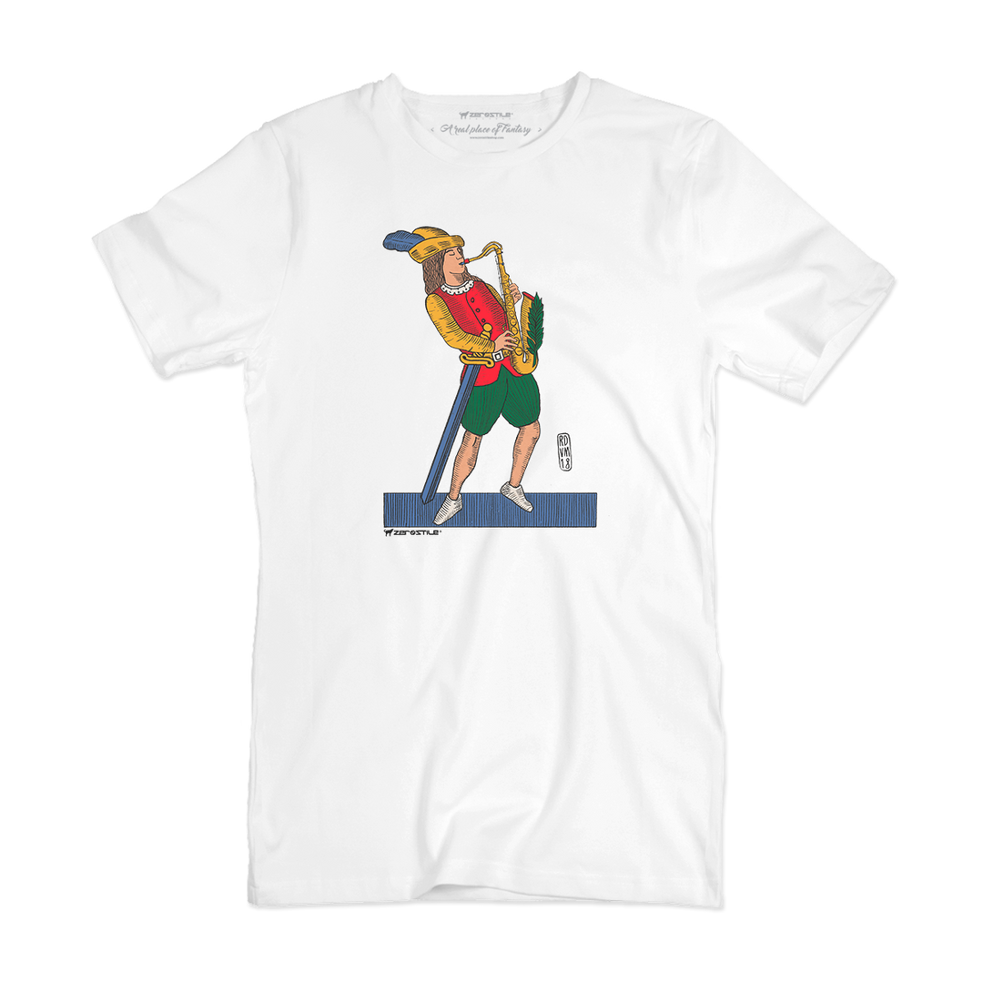 T Shirt uomo - Otto di Sax - Il Gioco del Rock