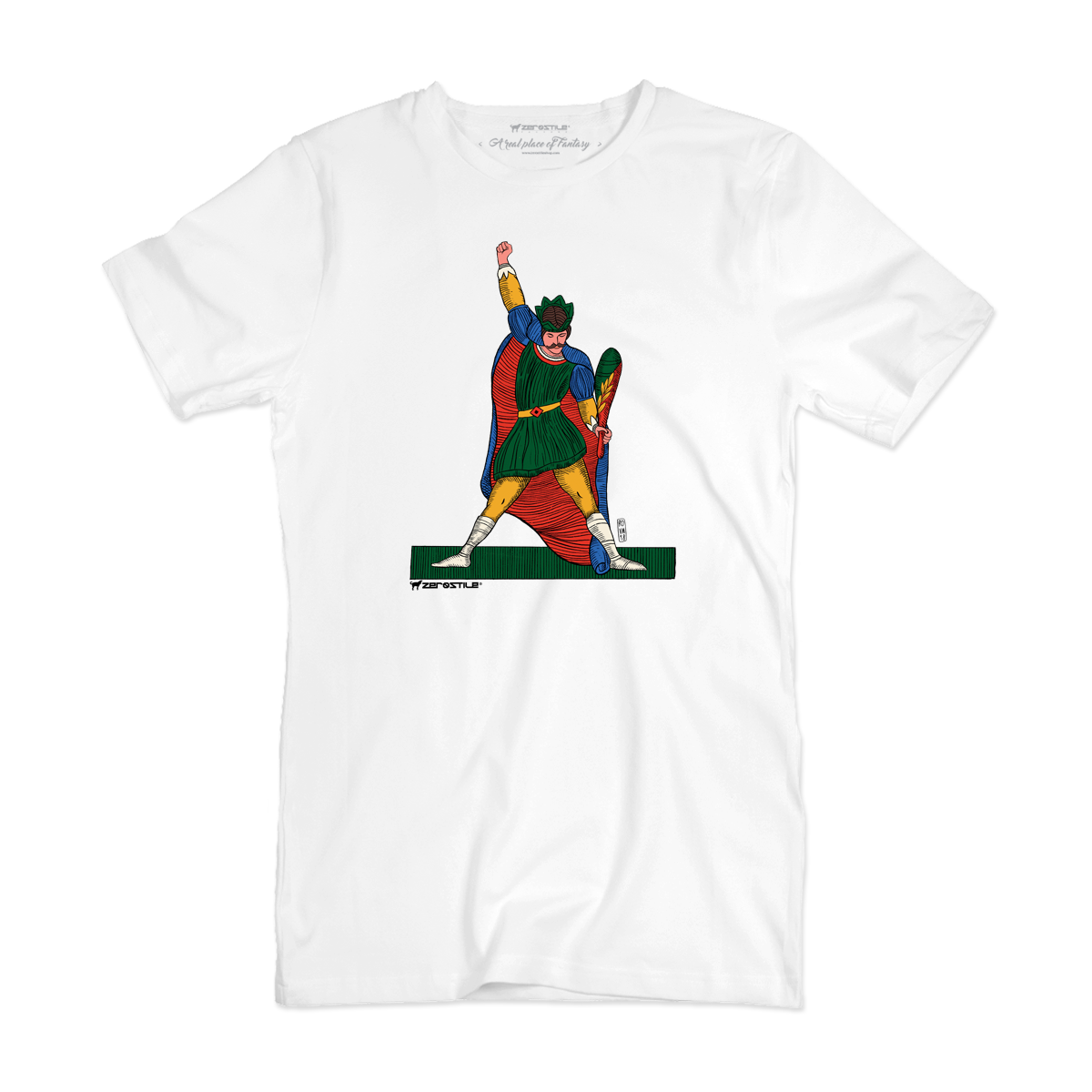 T Shirt uomo - Queen di Bastoni - Il Gioco del Rock