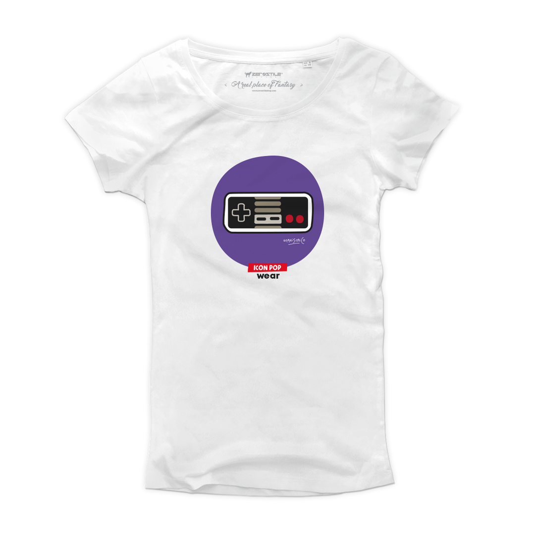 T Shirt donna - Joypad - Oggetti Iconici