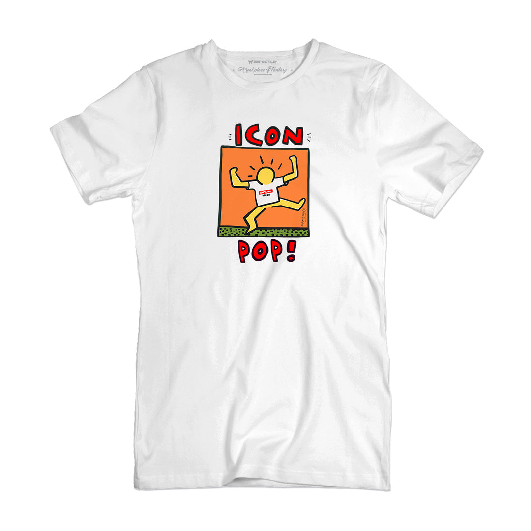 T Shirt uomo - Keith Pop - Arte delle Icone
