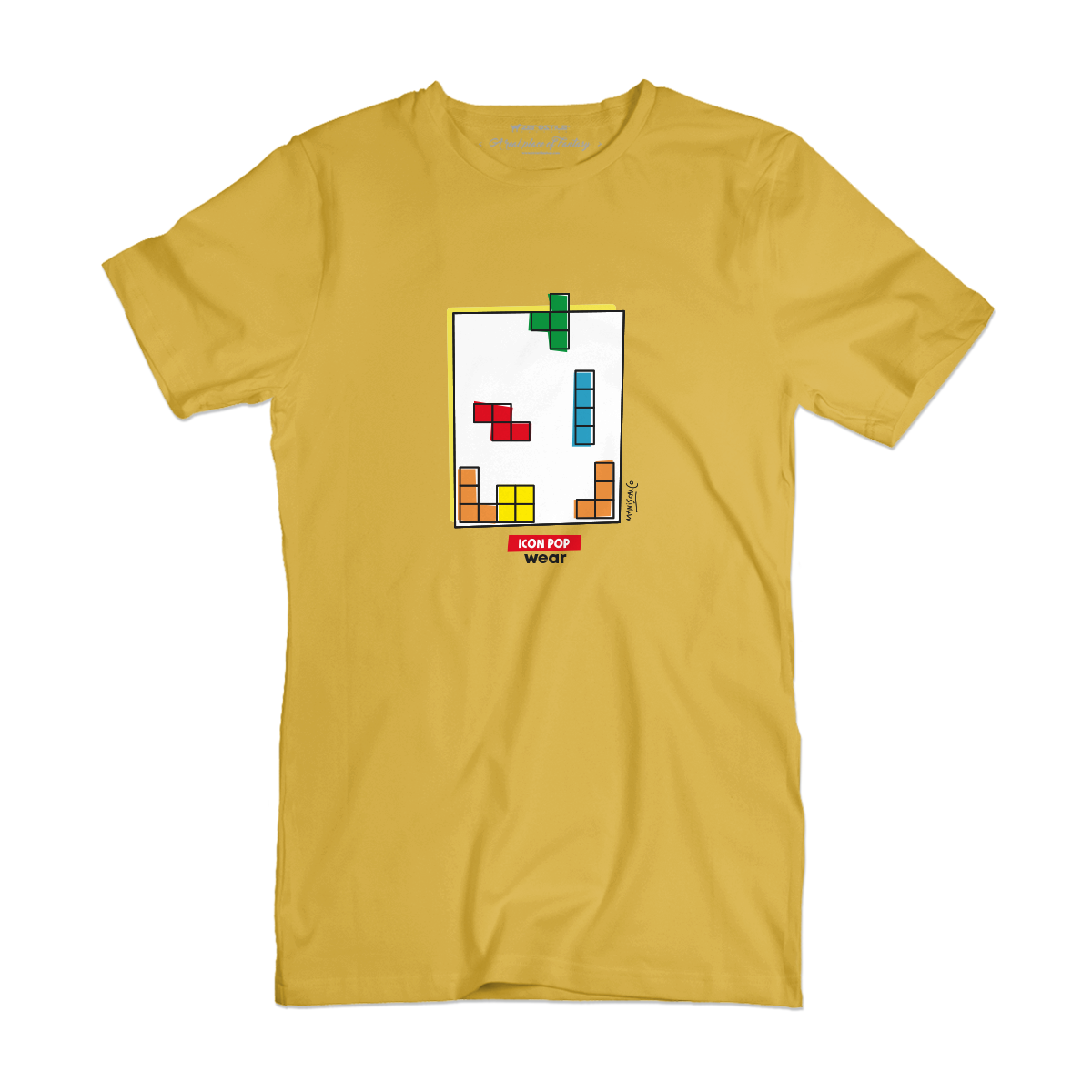 T Shirt uomo - Tetris - Oggetti Iconici
